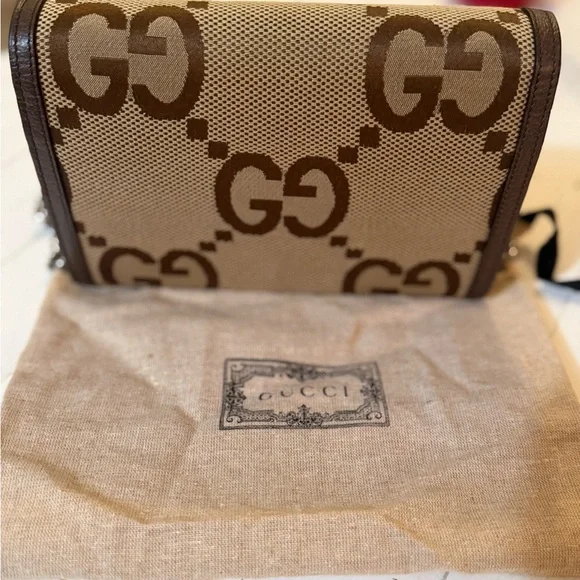 Jumbo Original GG Canvas Dionysus Wallet On Chain (WOC) - Picture 2 of 4